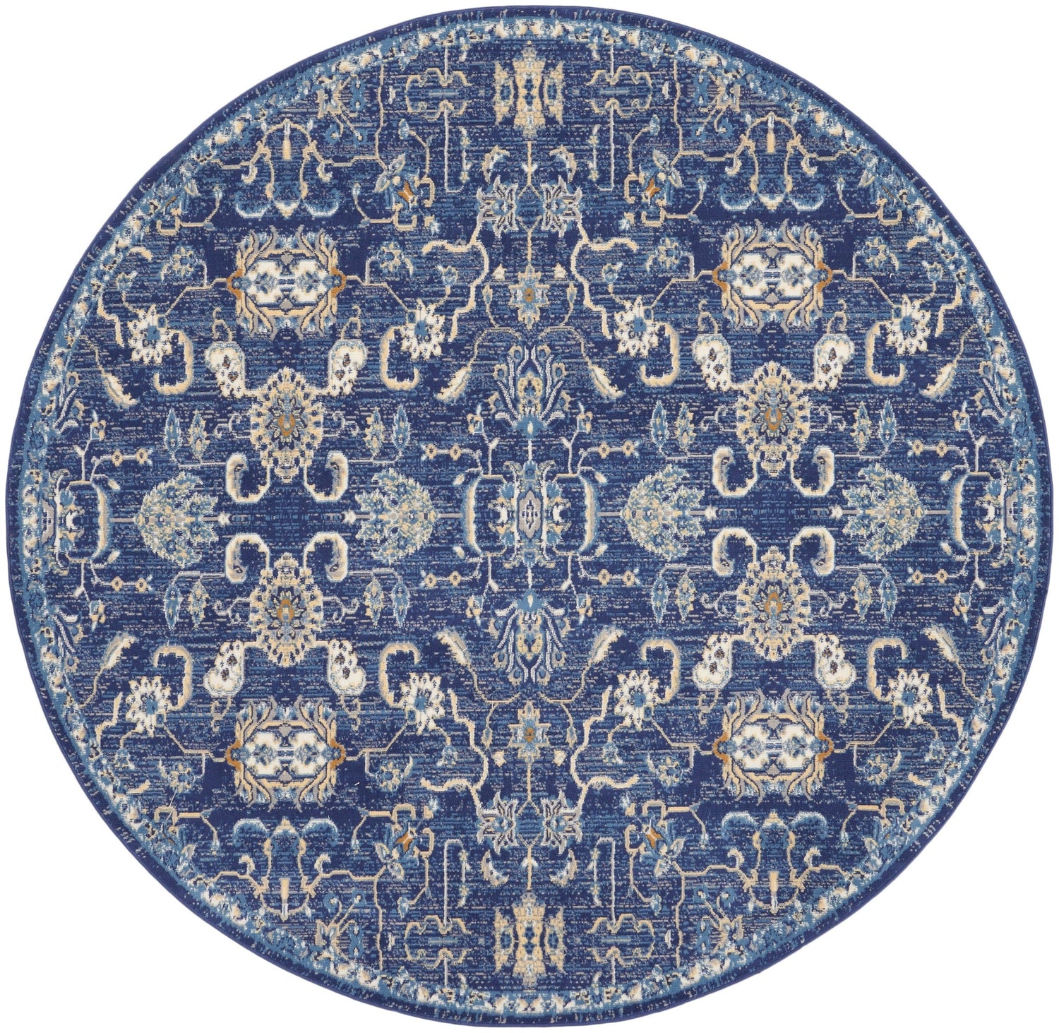Nourison Grafix Grf24 Navy Rug - Nourison - 99446809780