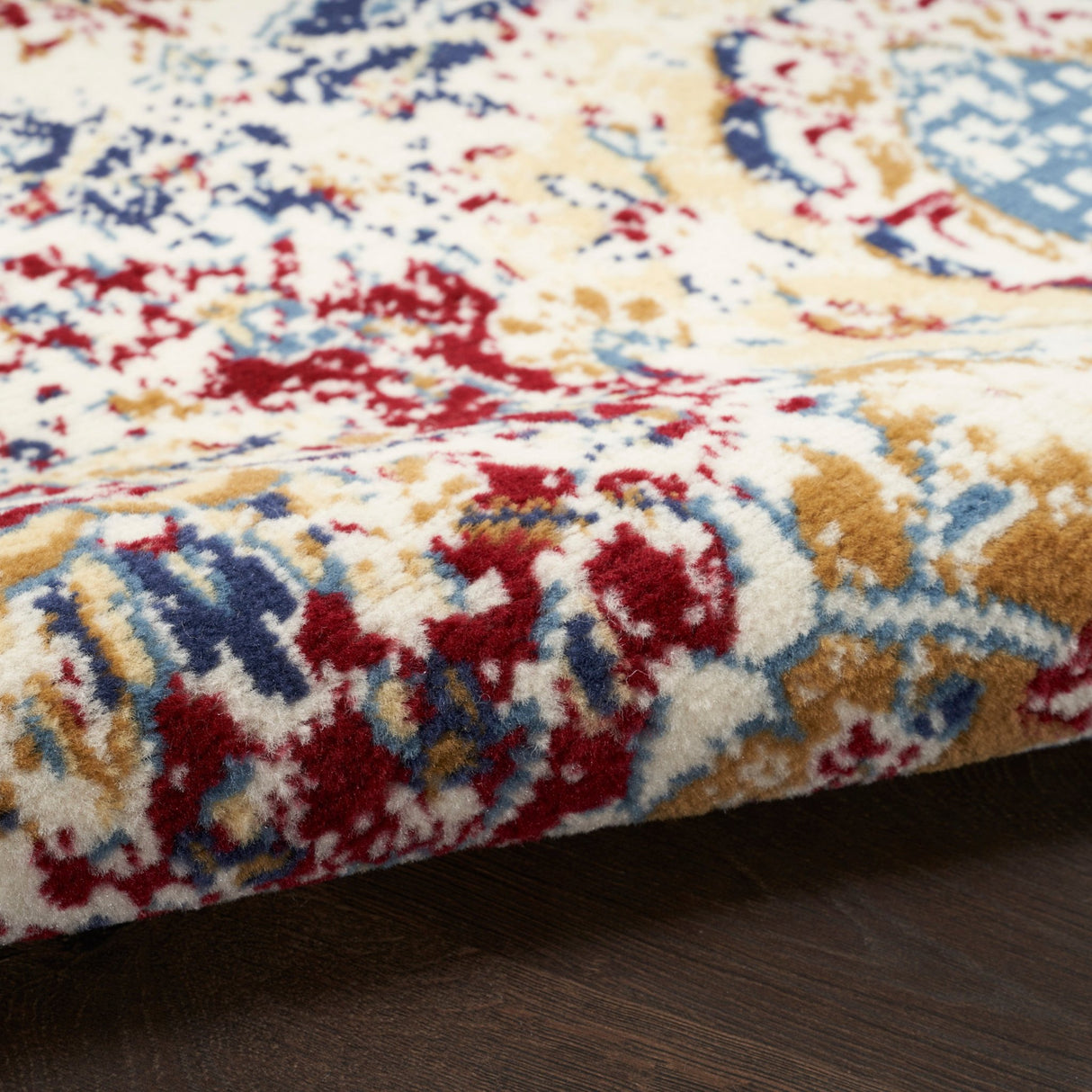 Nourison Grafix Grf31 Blue Multicolor Rug - Nourison - 99446900432