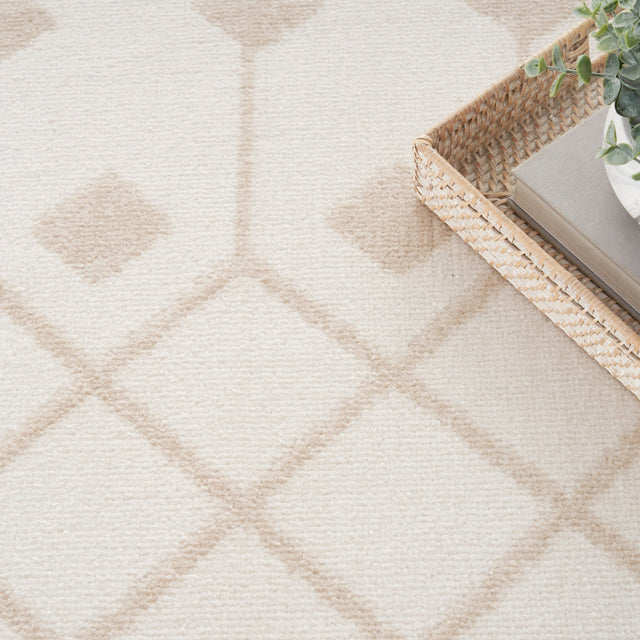 Nourison Grafix Grf37 Ivory Beige Rug - Nourison - 99446935984