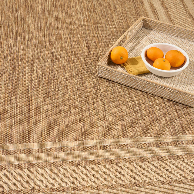 Nourison Horizon Indoor/Outdoor HOZ03 Natural Contemporary Area Rugs - 841491128718