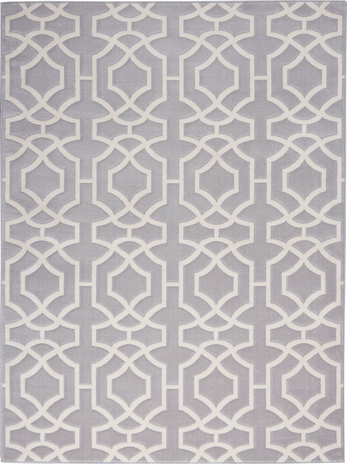 Nourison Joli Imhr2 Grey/White Rugs - Nourison - 99446764669