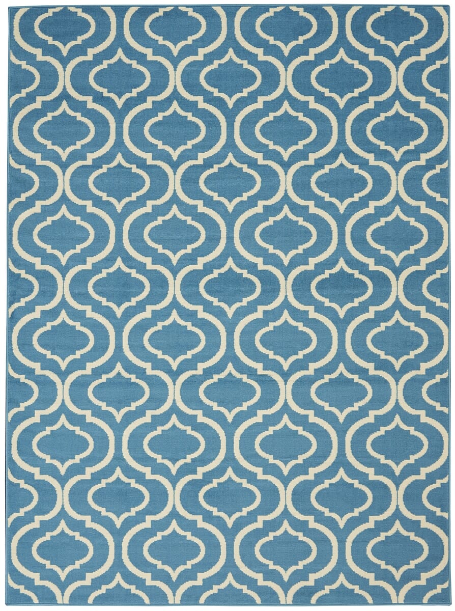 Nourison Jubilant Jub19 Blue Rugs - Nourison - 99446479631
