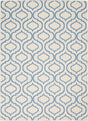 Nourison Jubilant Jub19 Ivory / Blue Rugs - Nourison - 99446479792