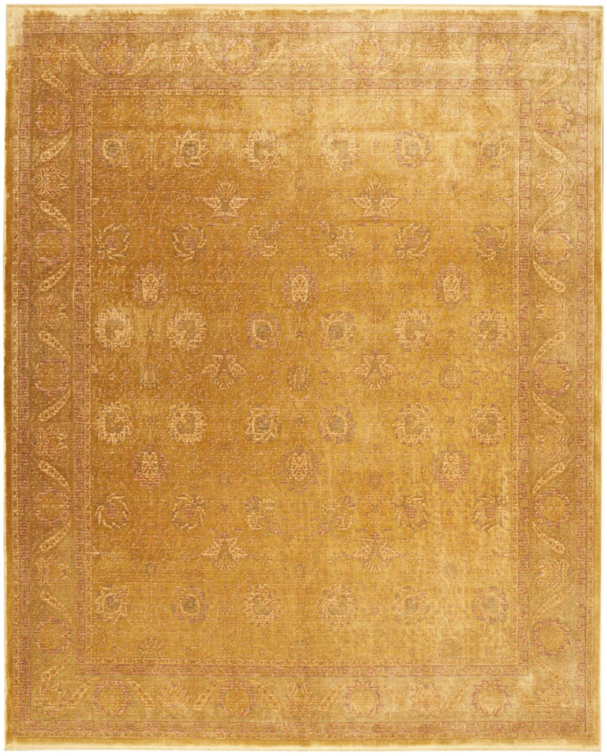 Nourison Luxurious Lrs02 Gold Rug - Nourison - 99446958068