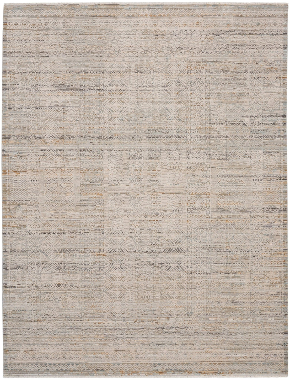 Nourison Lynx Lnx06 Ivory Multicolor Rug - Nourison - 99446086822