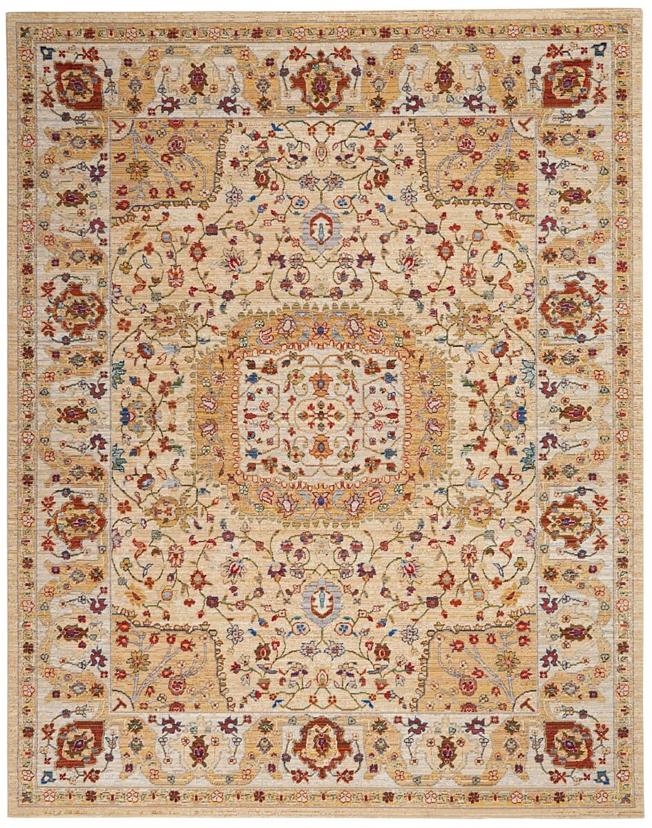 Nourison Majestic Mst03 Sand Rugs - Nourison - 99446713377