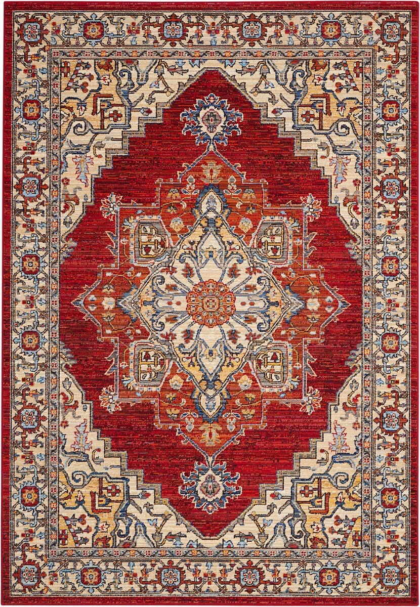 Nourison Majestic Mst05 Red Rugs - Nourison - 99446713520