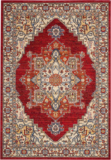 Nourison Majestic Mst05 Red Rugs - Nourison - 99446713520