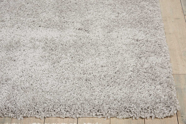 Nourison Malibu Shag Msg01 Silver Grey Rugs - Nourison - 99446397423
