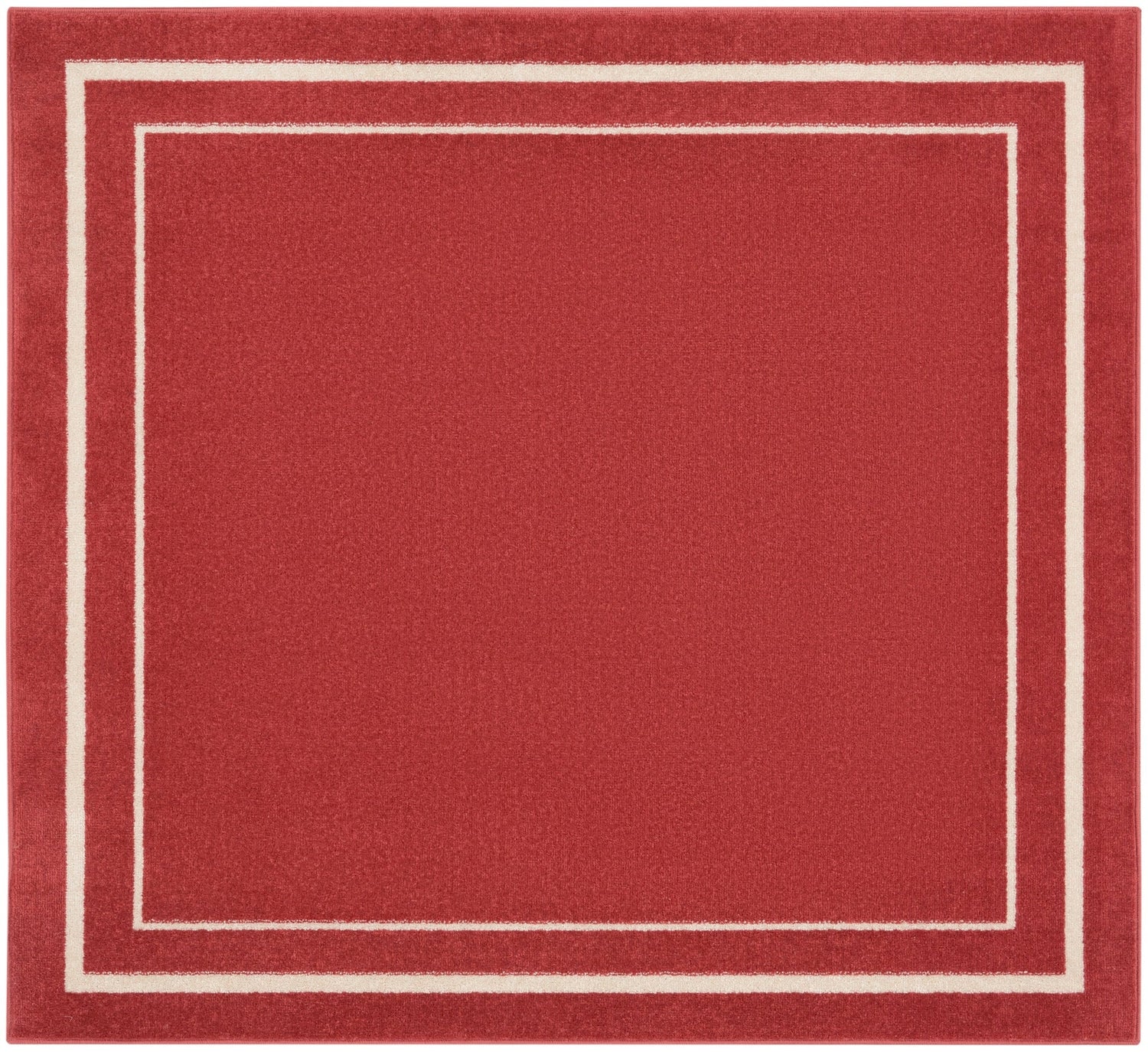 Nourison Nourison Essentials Nre02 Brick/Ivory Rug - Nourison - 99446146595