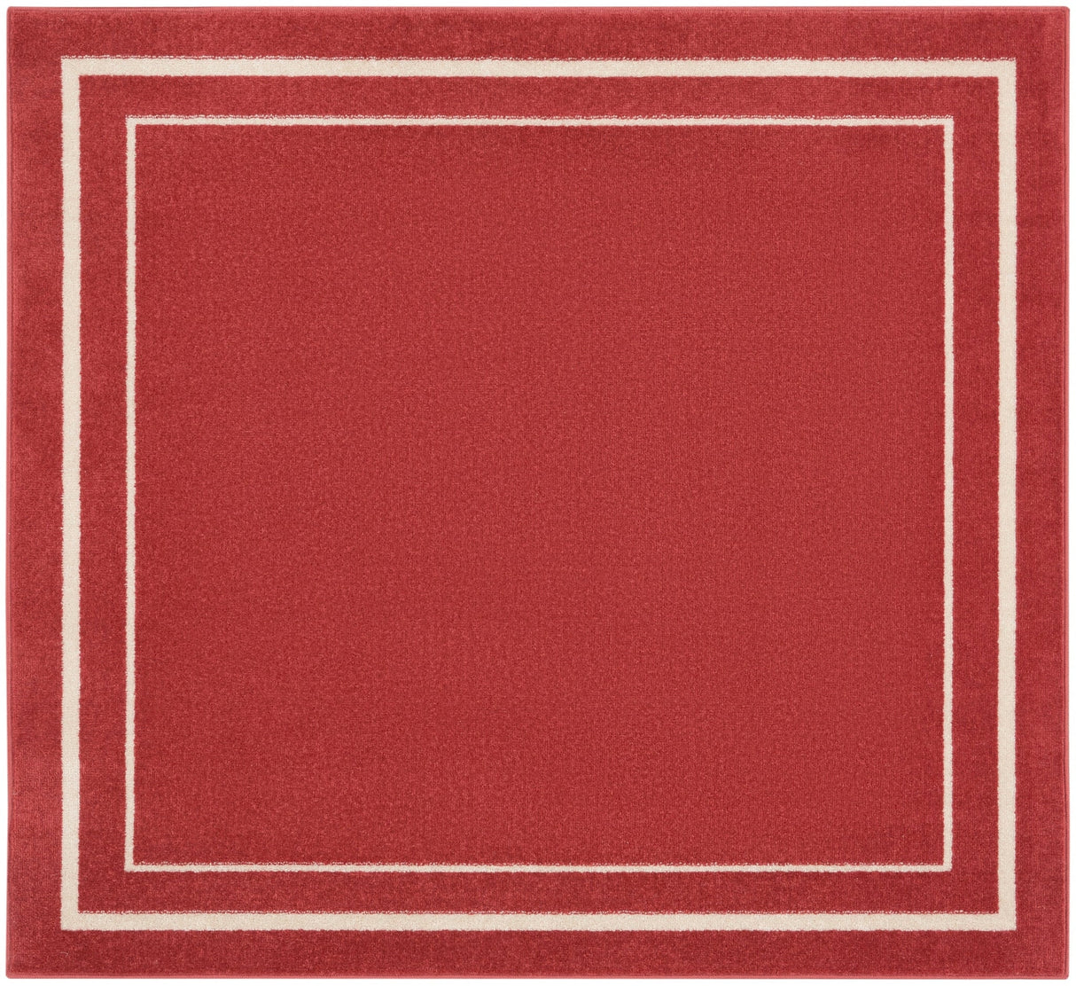 Nourison Nourison Essentials Nre02 Brick/Ivory Rug - Nourison - 99446146595