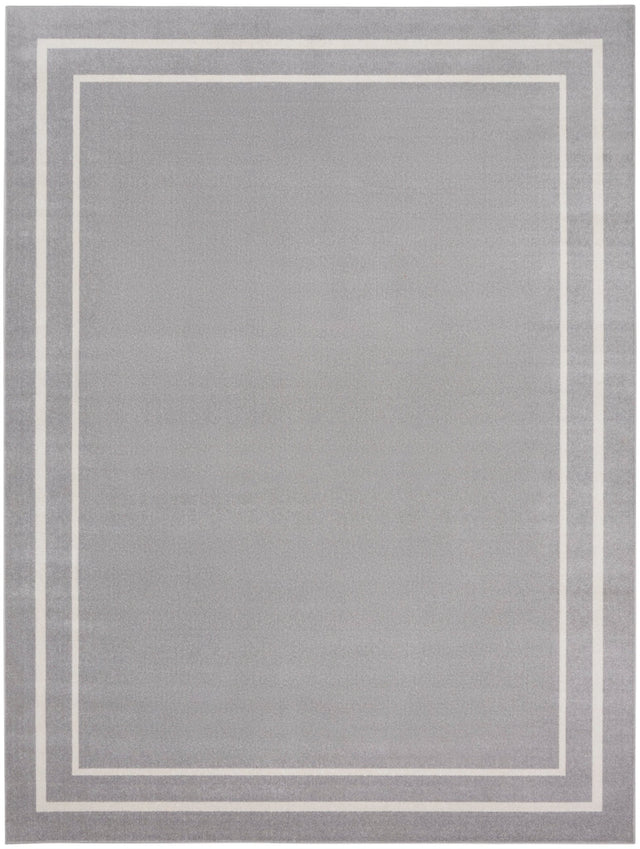 Nourison Nourison Essentials Nre02 Grey/Ivory Rug - Nourison - 99446147516