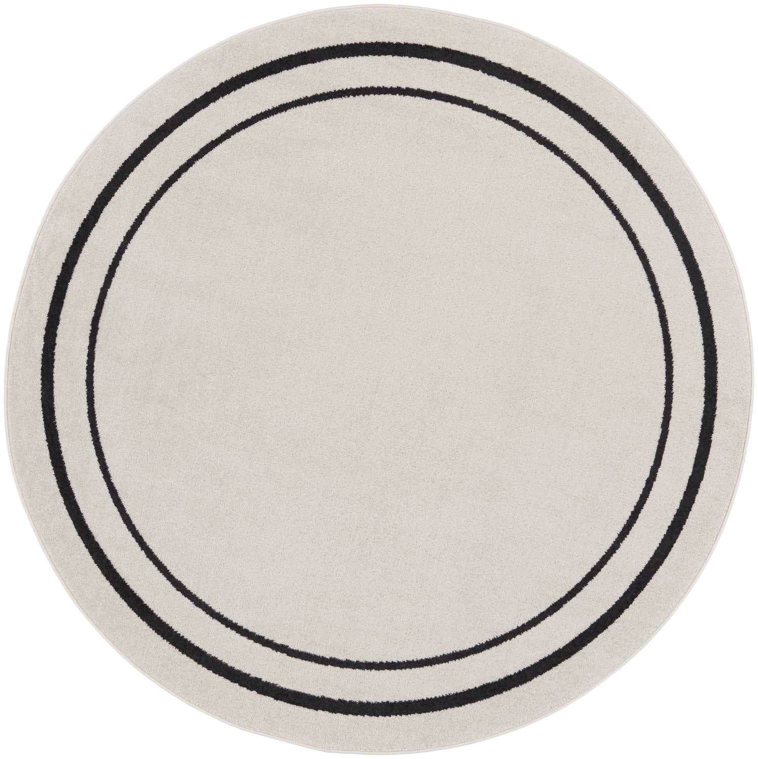 Nourison Nourison Essentials Nre02 Ivory/Black Rug - Nourison - 99446148247