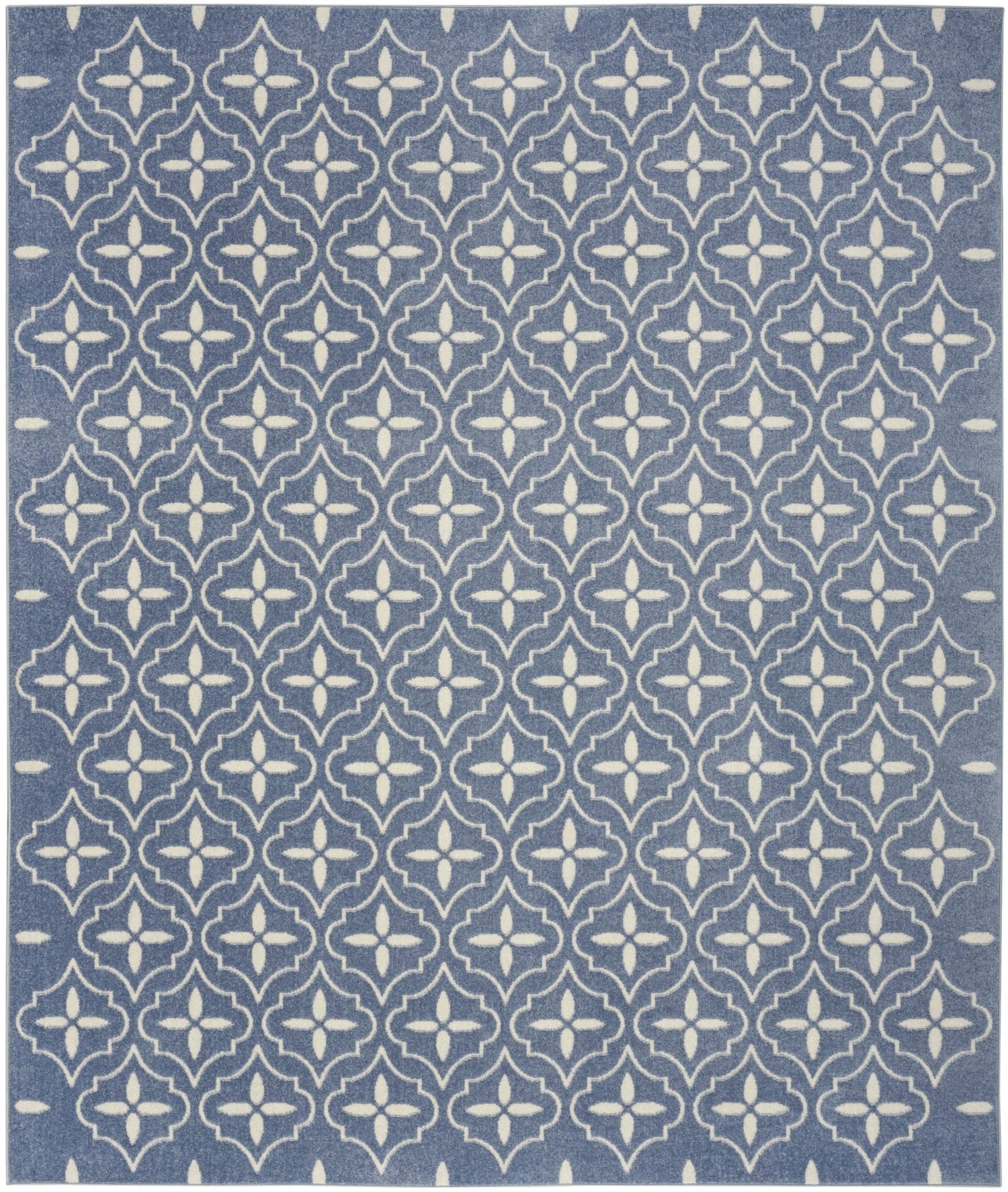 Nourison Nourison Essentials Nre04 Blue Ivory Rug - Nourison - 99446940834