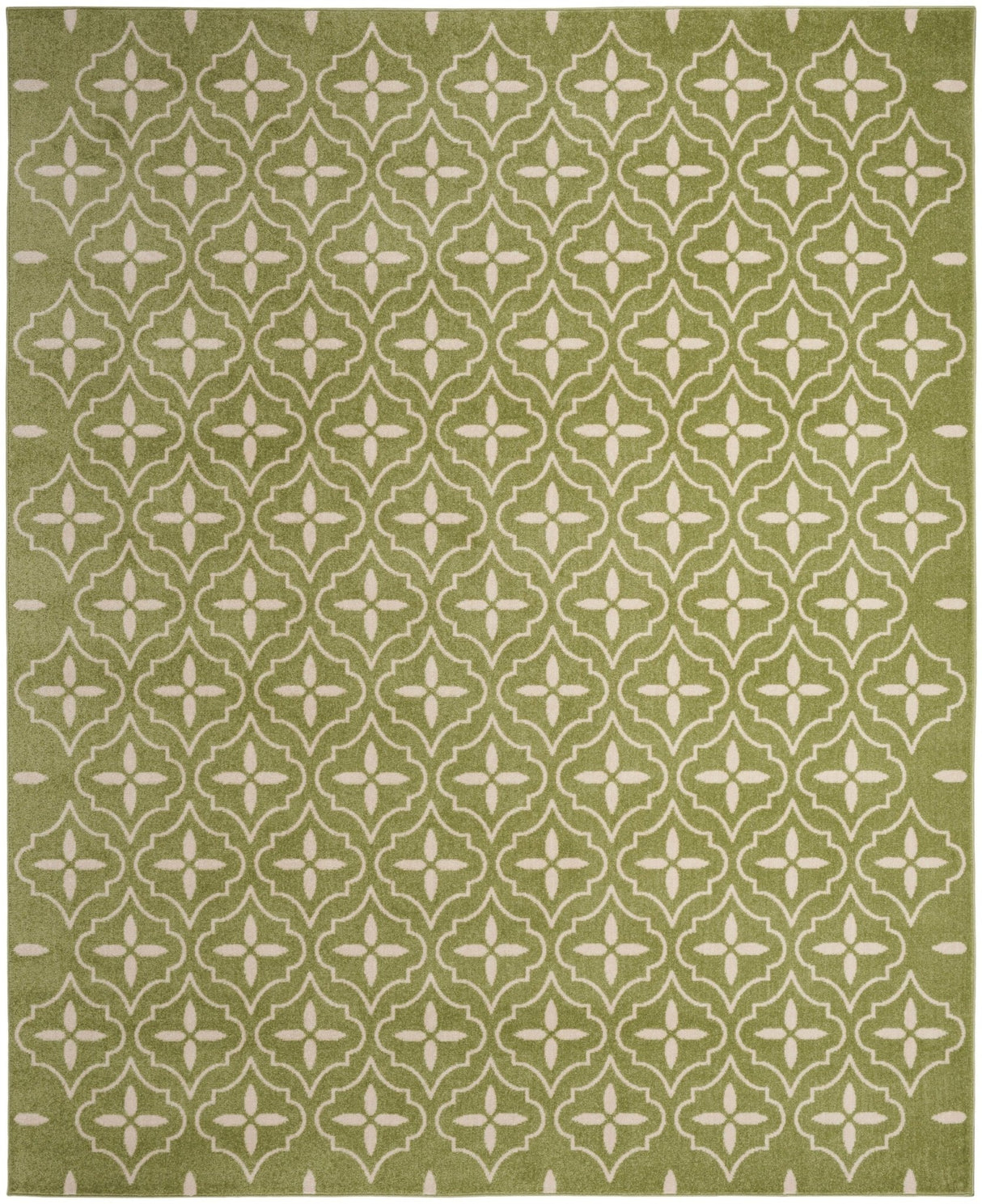 Nourison Nourison Essentials Nre04 Green Ivory Rug - Nourison - 99446940735