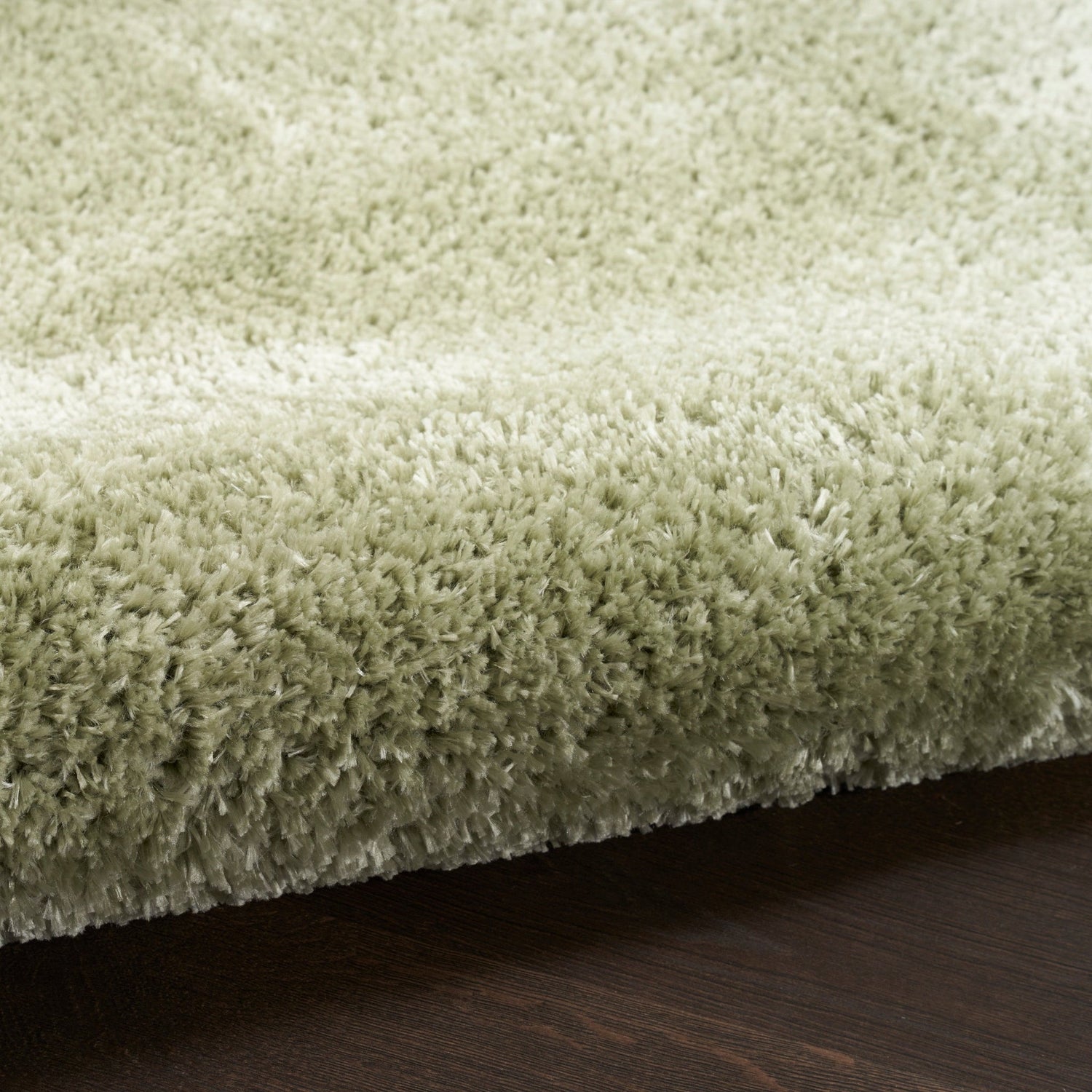 Nourison Pacific Shag Pcs01 Green Rug - Nourison - 99446898852
