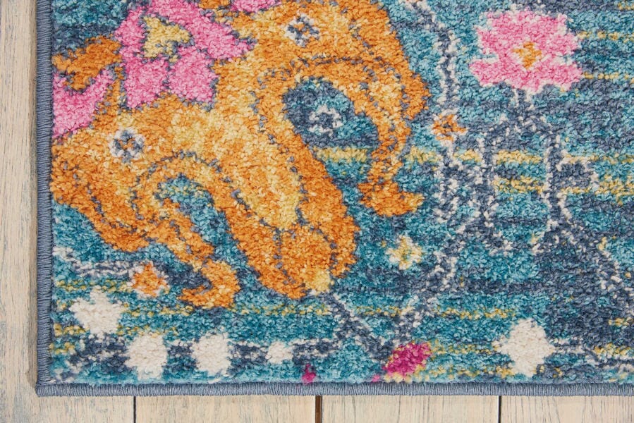 Nourison Passion Psn01 Denim Rugs - Nourison - 38750