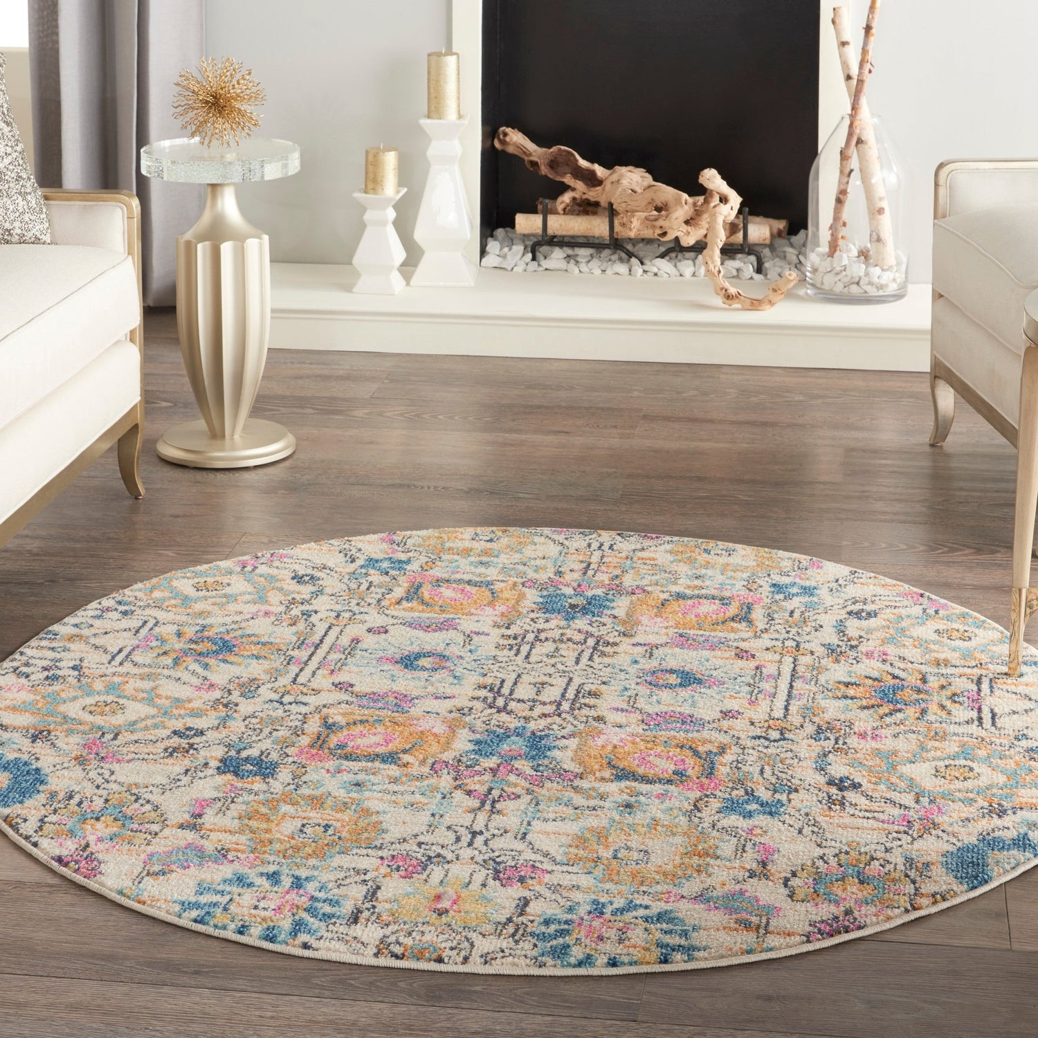 Nourison Passion Psn01 Ivory/Multi Rug - Nourison - 99446272072