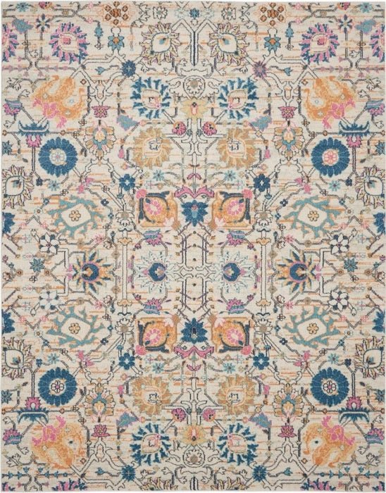 Nourison Passion Psn01 Ivory/Multi Rug - Nourison - 99446272072