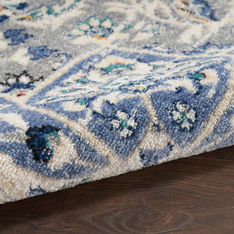 Nourison Passion Psn22 Grey/Beige Rug - Nourison - 99446018878