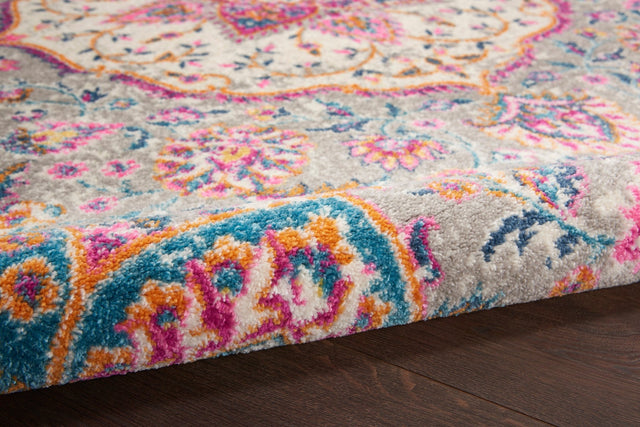 Nourison Passion Psn22 Grey/Multi Rugs - Nourison - 99446717689