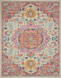 Nourison Passion Psn25 Ivory/Pink Rugs - Nourison - 99446748089