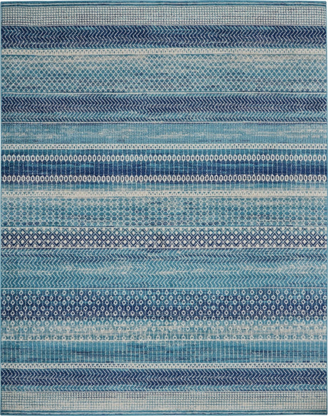 Nourison Passion Psn26 Navy Blue Rug - Nourison - 99446765932