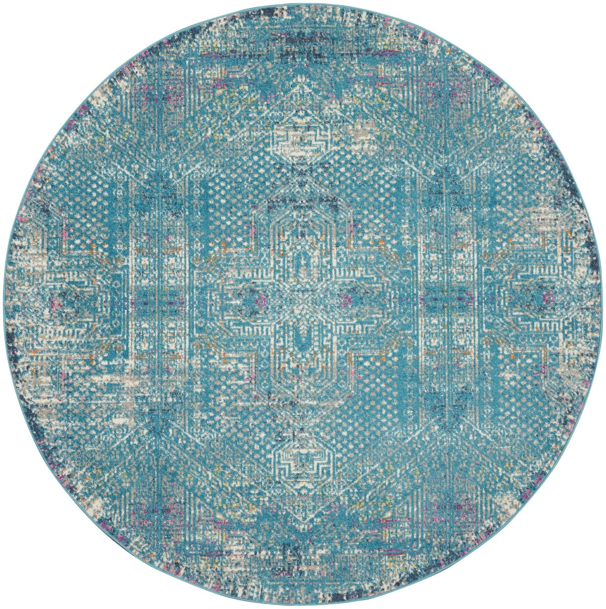 Nourison Passion Psn38 Blue Rugs - Nourison - 99446780874
