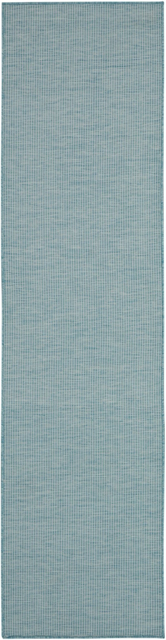 Nourison Positano Pos01 Aqua Rugs - Nourison - 99446790668