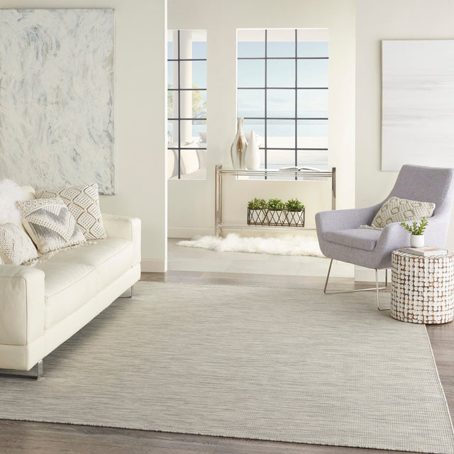 Nourison Positano Pos01 Lt Grey Rugs - Nourison - 99446791283