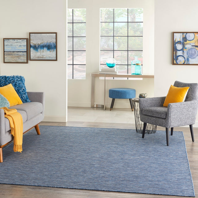 Nourison Positano Pos01 Navy Blue Rugs - Nourison - 99446792112