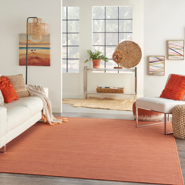 Nourison Positano Pos01 Terracotta Rugs - Nourison - 99446791924