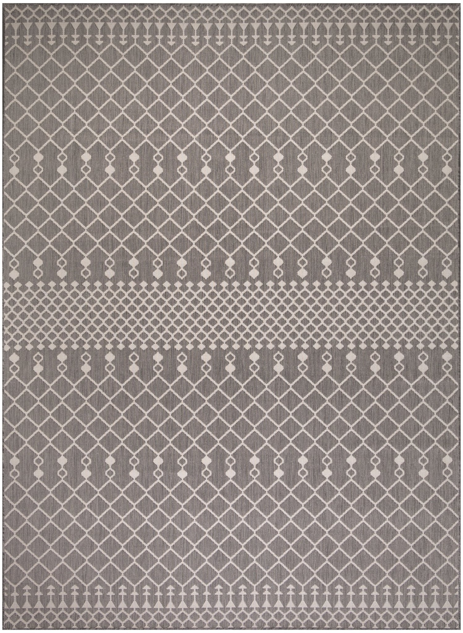 Nourison Positano Pos02 Charcoal Rug - Nourison - 99446902733