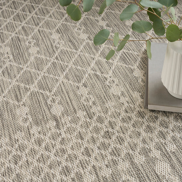 Nourison Positano Pos02 Light Grey Rug - Nourison - 99446902801