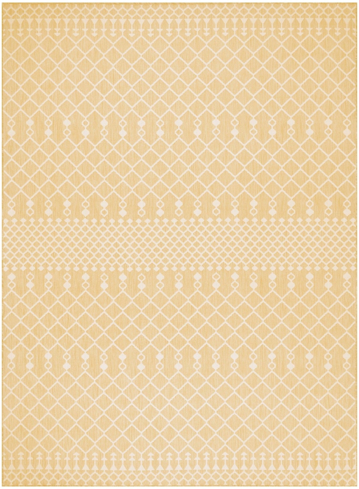 Nourison Positano Pos02 Yellow Rug - Nourison - 99446903112