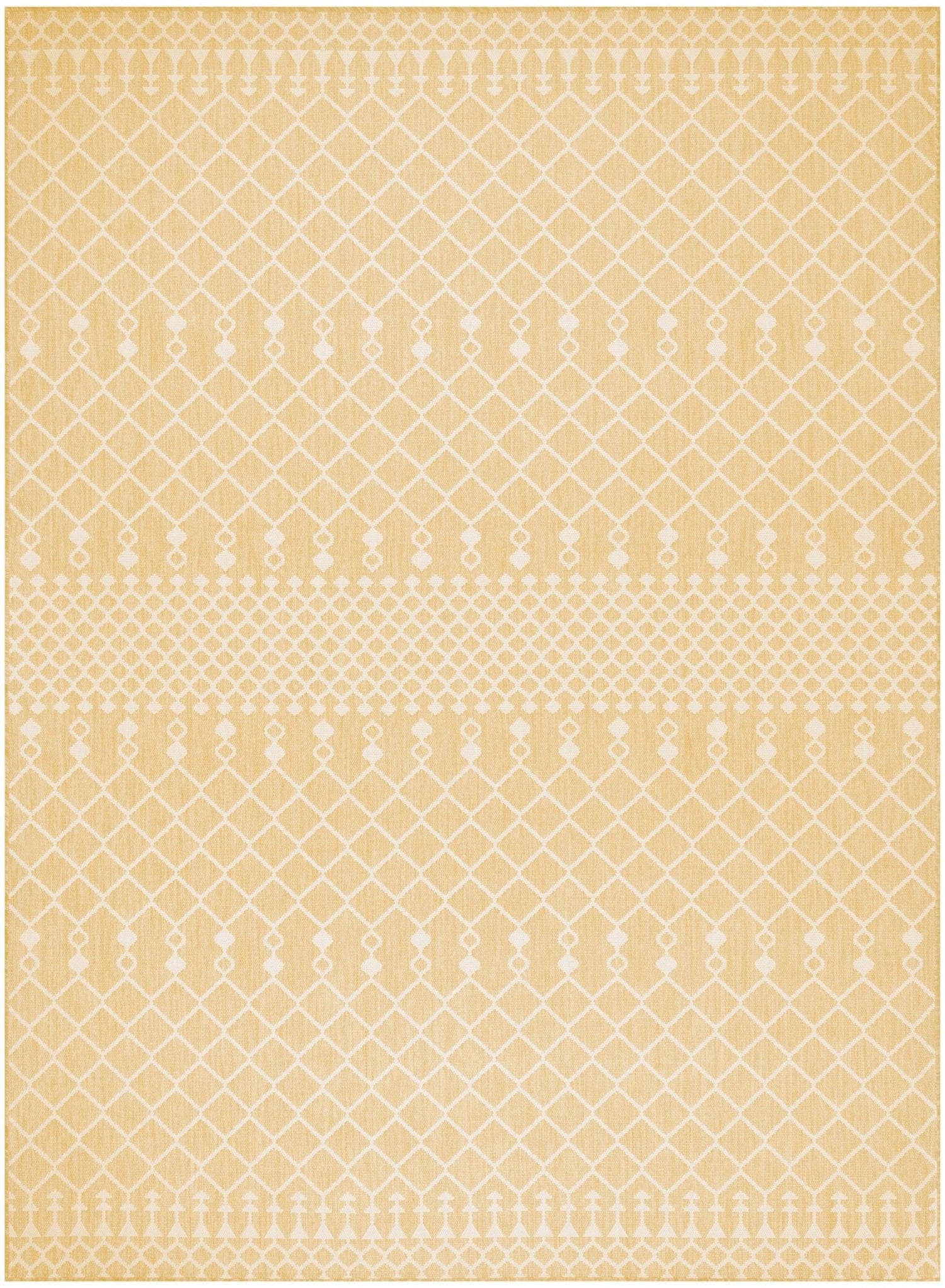 Nourison Positano Pos02 Yellow Rug - Nourison - 99446903112