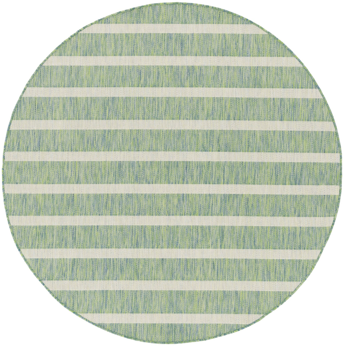 Nourison Positano POS03 Machine Made Blue, Green, Ivory Rug