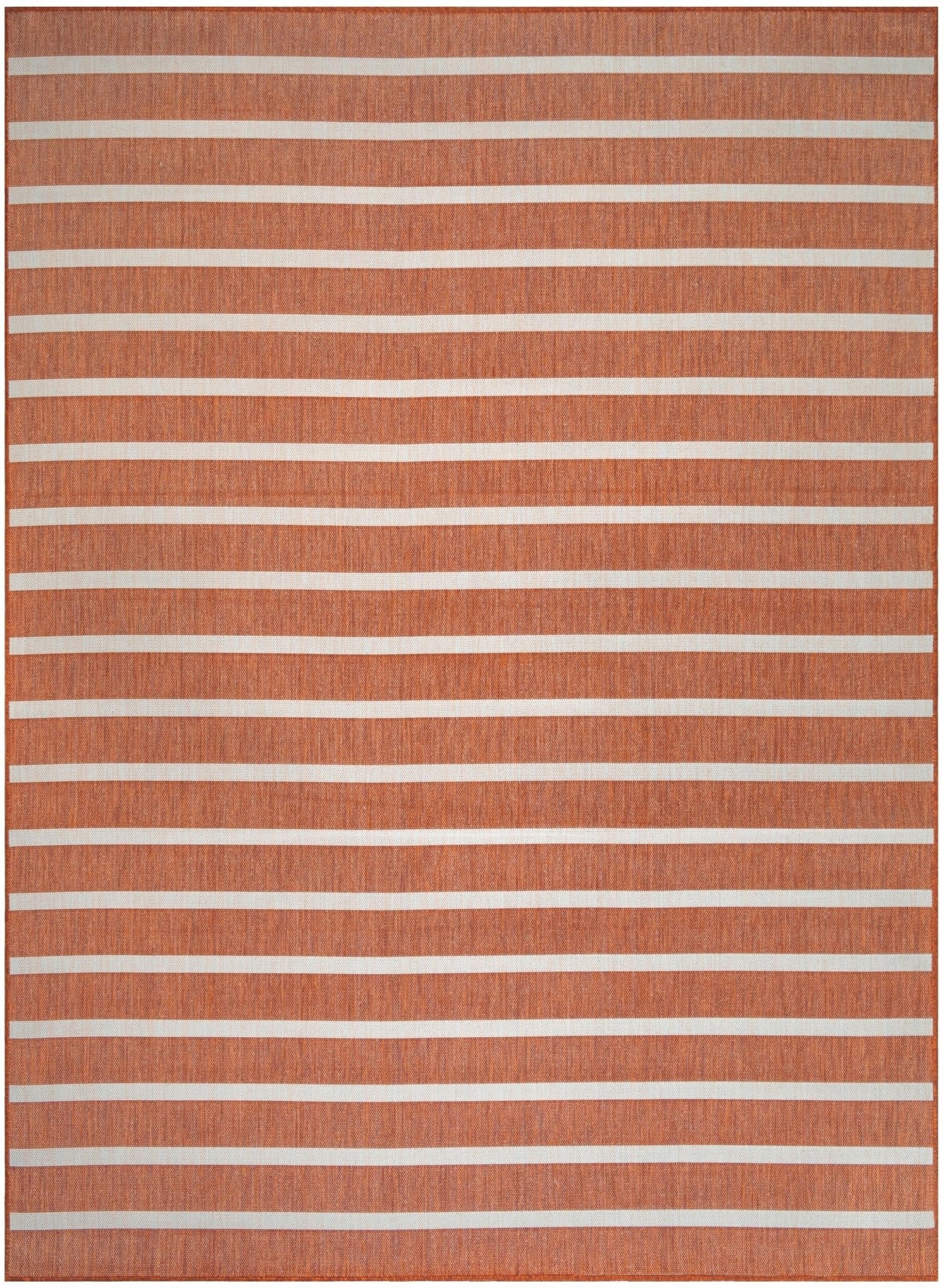 Nourison Positano Pos03 Terracotta Ivory Rug - Nourison - 99446903877