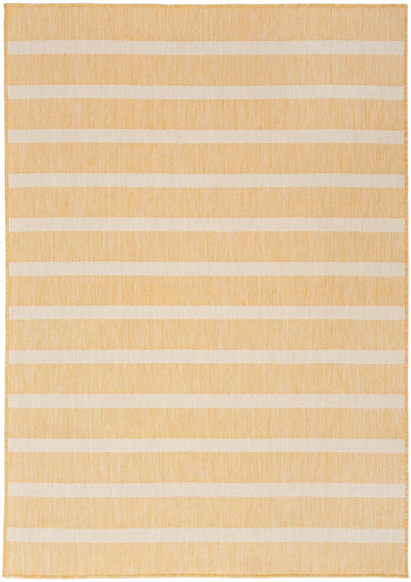 Nourison Positano Pos03 Yellow Ivory Rug - Nourison - 99446903938