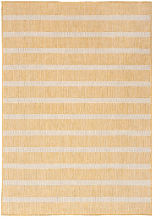 Nourison Positano Pos03 Yellow Ivory Rug - Nourison - 99446903938