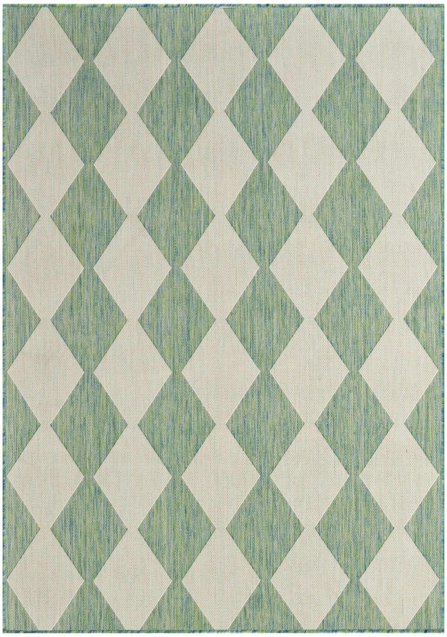 Nourison Positano Pos04 Blue Green Rug - Nourison - 99446938350