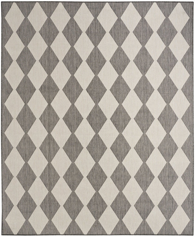 Nourison Positano Pos04 Charcoal Rug - Nourison - 99446937964