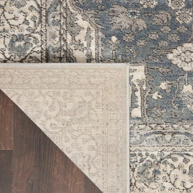Nourison Quarry Qua07 Grey/Ivory Rugs - Nourison - 99446747037