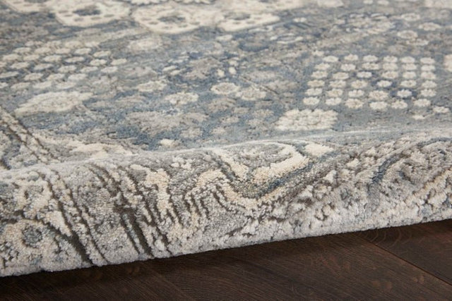 Nourison Quarry Qua07 Grey/Ivory Rugs - Nourison - 99446747037