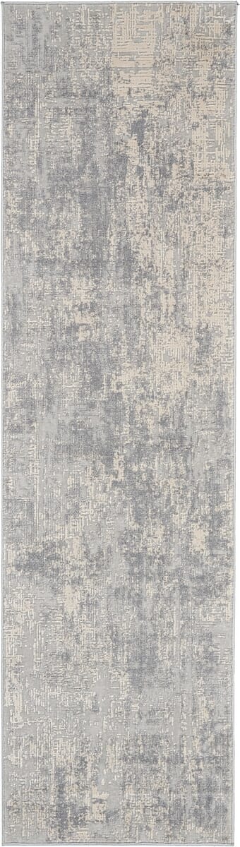 Nourison Rustic Textures Rus01 Ivory / Silver Rugs - Nourison - 99446476104