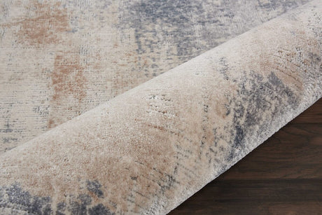 Nourison Rustic Textures Rus02 Beige / Grey Rugs - Nourison - 99446461919