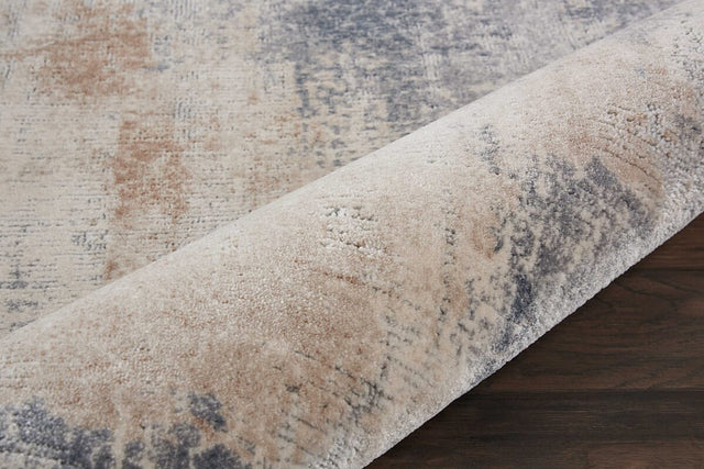 Nourison Rustic Textures Rus02 Beige / Grey Rugs - Nourison - 99446461919