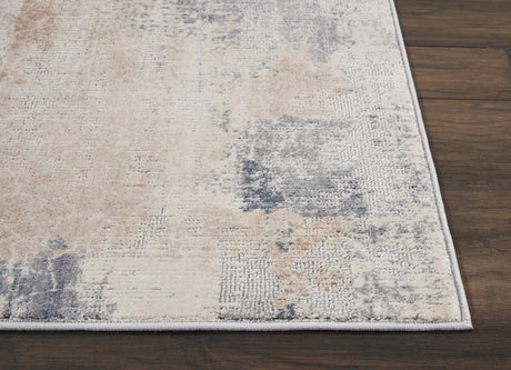 Nourison Rustic Textures Rus02 Beige / Grey Rugs - Nourison - 99446461933