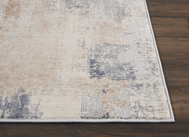 Nourison Rustic Textures Rus02 Beige / Grey Rugs - Nourison - 99446461933