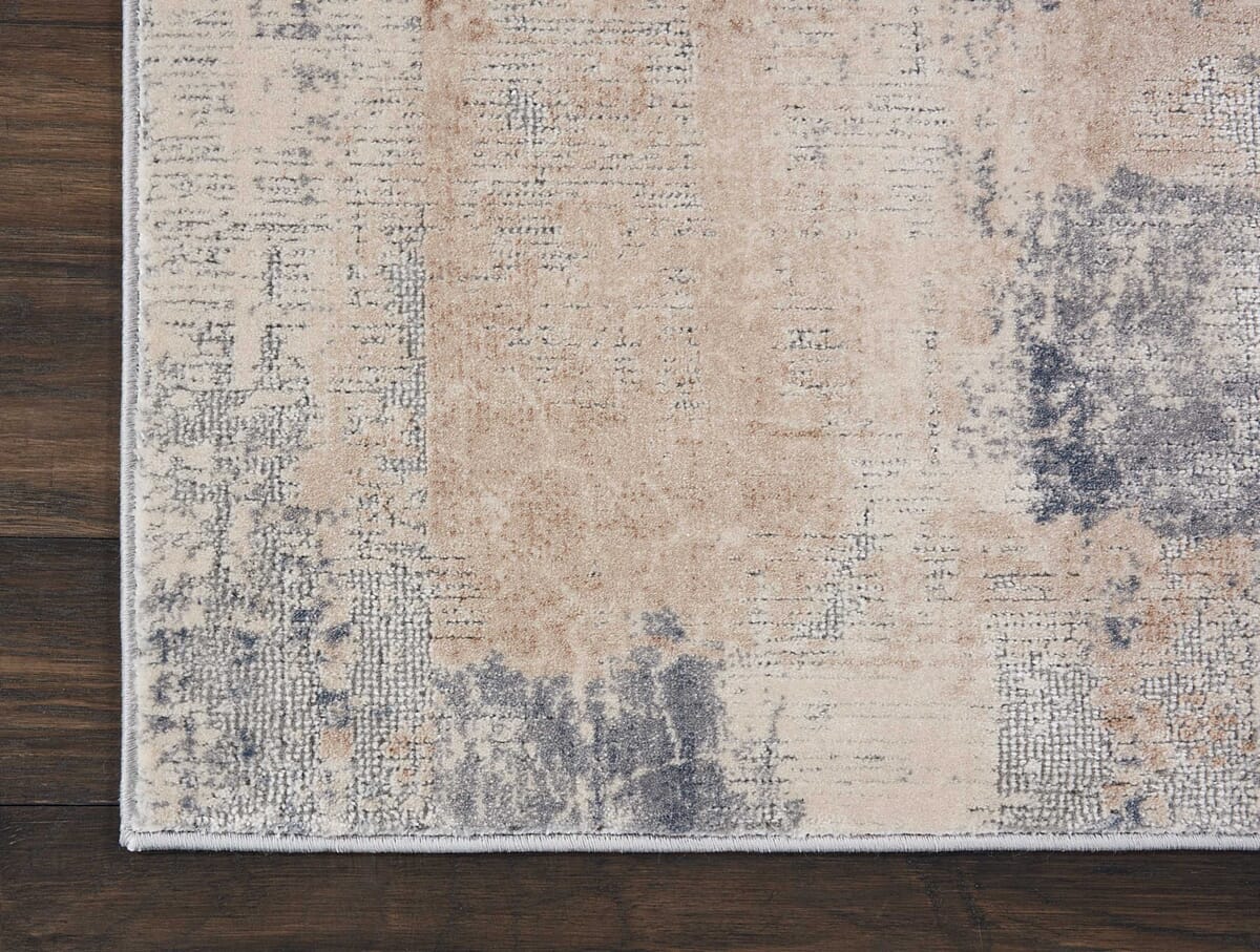 Nourison Rustic Textures Rus02 Beige / Grey Rugs - Nourison - 99446461933